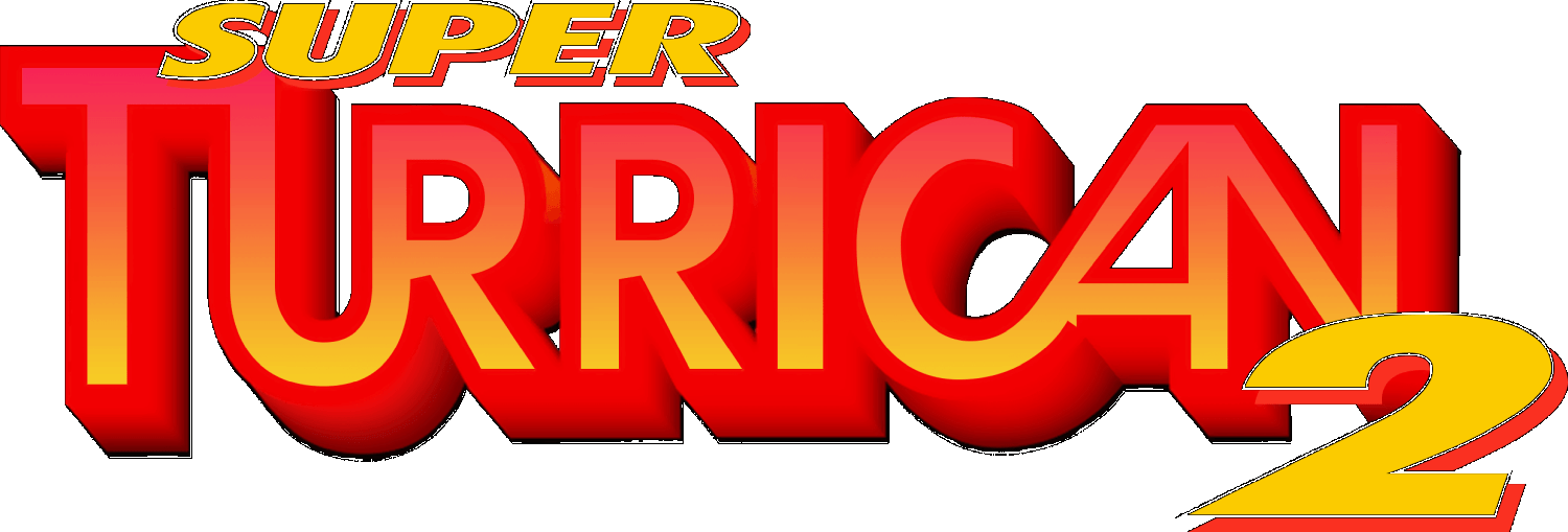 Super Turrican 2 logo for Super Nintendo